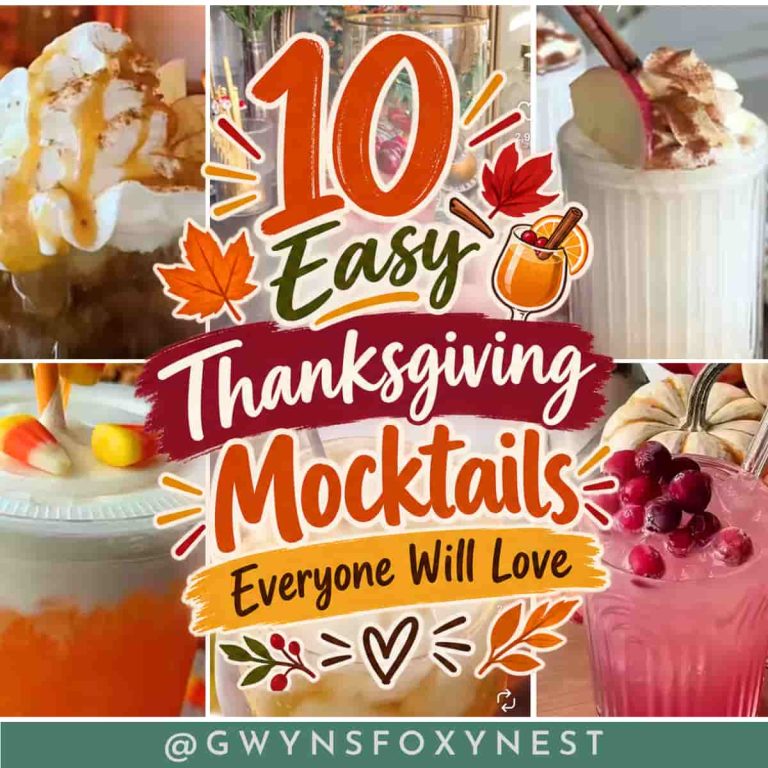 Festive Mocktails for Thanksgiving