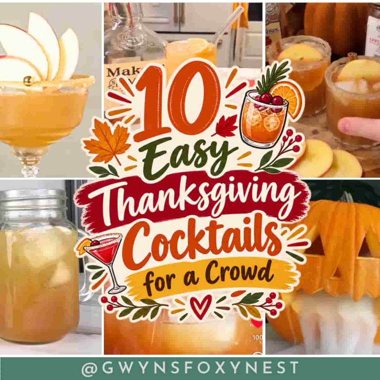 Fun Thanksgiving Cocktails for a Party