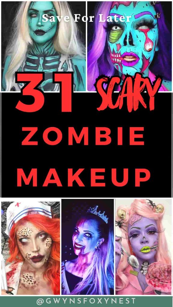Zombie Makeup Ideas For Halloween